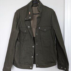Levi's Commuter trucker jacket, dark green, -M
